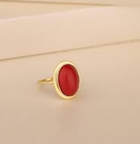 Natural Red Coral/Moonga - 3 Carat