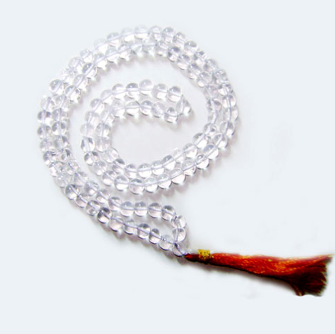 Sphatik mala 108 beads