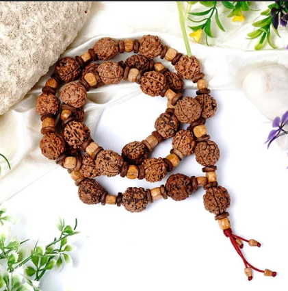 3 Mukhi Rudraksha Beads